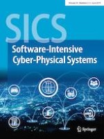 SICS Software-Intensive Cyber-Physical Systems 2-3/2019