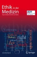 Ethik In Der Medizin 1 2 01 Springermedizin De