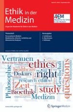 Ethik in der Medizin 3/2013