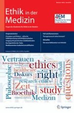 Ethik in der Medizin 2/2014