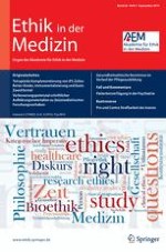 Ethik in der Medizin 3/2014