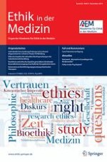 Ethik in der Medizin 4/2014