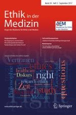 Ethik in der Medizin 3/2017