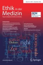 Ethik in der Medizin 4/2018