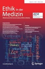 Ethik in der Medizin 1/2020