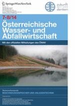 Österreichische Wasser- und Abfallwirtschaft 7-8/2014