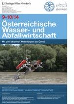 Österreichische Wasser- und Abfallwirtschaft 9-10/2014