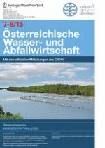 Österreichische Wasser- und Abfallwirtschaft 7-8/2015