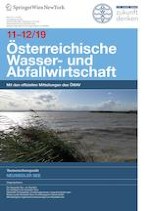 Österreichische Wasser- und Abfallwirtschaft 11-12/2019