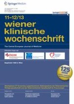 Wiener klinische Wochenschrift 11-12/2013