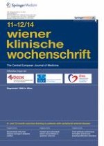 Wiener klinische Wochenschrift 11-12/2014