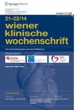 Wiener klinische Wochenschrift 21-22/2014