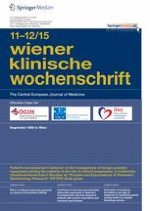 Wiener klinische Wochenschrift 11-12/2015