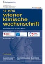 Wiener klinische Wochenschrift 13-14/2015