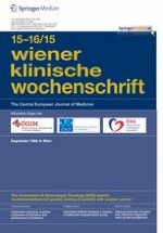 Wiener klinische Wochenschrift 15-16/2015