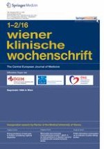 Wiener klinische Wochenschrift 1-2/2016