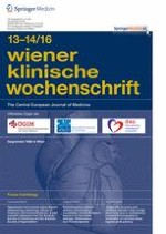 Wiener klinische Wochenschrift 13-14/2016