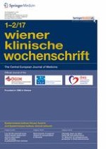 Wiener klinische Wochenschrift 1-2/2017