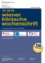 Wiener klinische Wochenschrift 15-16/2018