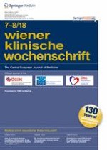 Wiener klinische Wochenschrift 7-8/2018