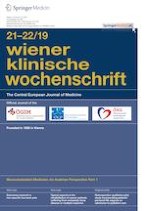 Wiener klinische Wochenschrift 21-22/2019