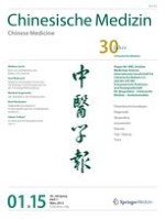 Chinesische Medizin / Chinese Medicine 1/2015
