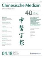 Chinesische Medizin / Chinese Medicine 4/2018