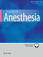 Journal of Anesthesia 5/2018