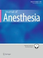 Journal of Anesthesia 1/2019
