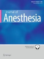 Journal of Anesthesia 1/2020