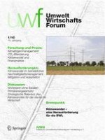NachhaltigkeitsManagementForum | Sustainability Management Forum 1/2010