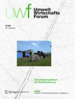 uwf UmweltWirtschaftsForum 1/2016