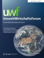 Sustainability Management Forum | NachhaltigkeitsManagementForum 1-2/2017