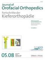 Journal of Orofacial Orthopedics / Fortschritte der Kieferorthopädie 5/2008