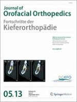 Journal of Orofacial Orthopedics / Fortschritte der Kieferorthopädie 5/2013