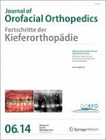 Journal of Orofacial Orthopedics / Fortschritte der Kieferorthopädie 6/2014