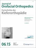 Journal of Orofacial Orthopedics / Fortschritte der Kieferorthopädie 6/2015