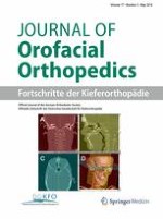 Journal of Orofacial Orthopedics / Fortschritte der Kieferorthopädie 3/2016