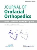 Journal of Orofacial Orthopedics / Fortschritte der Kieferorthopädie 1/2017
