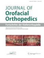 Journal of Orofacial Orthopedics / Fortschritte der Kieferorthopädie 1/2019