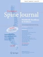 European Spine Journal 1/2019