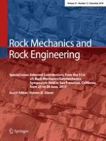 Rock Mechanics and Rock Engineering 12/2018