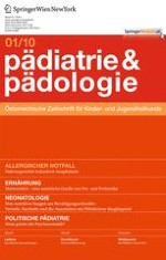 Pädiatrie & Pädologie 1/2010