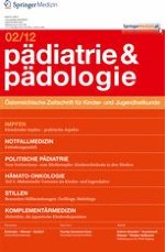 Pädiatrie & Pädologie 2/2012