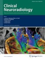 Clinical Neuroradiology 1/2013