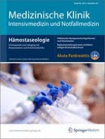 Medizinische Klinik - Intensivmedizin und Notfallmedizin 3/2011