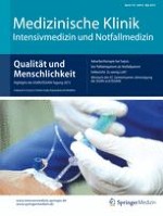 Medizinische Klinik - Intensivmedizin und Notfallmedizin 4/2015