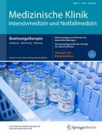 Medizinische Klinik - Intensivmedizin und Notfallmedizin 3/2016