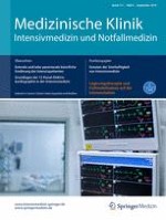 Medizinische Klinik - Intensivmedizin und Notfallmedizin 6/2016