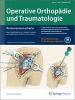 Operative Orthopädie und Traumatologie 6/2012